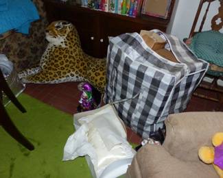 Bag Of Unused Teddy Bears, Leopard Stuffed Animal