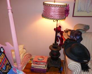 Potbelly Stove Floor Lamp