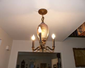 Antique 3 Light Chandelier