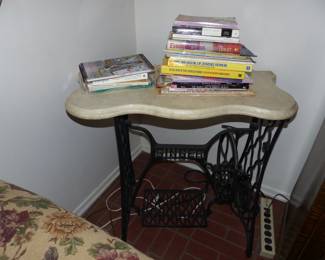 Antique Sewing Machine Base Table