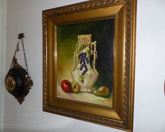 Vintage Painting Signed Jean Lee