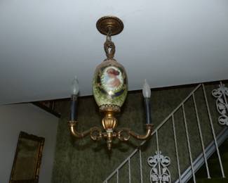Antique 3 Light Chandelier