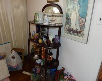 Antique 3 Tier Display Stand, Bric-A-Brac