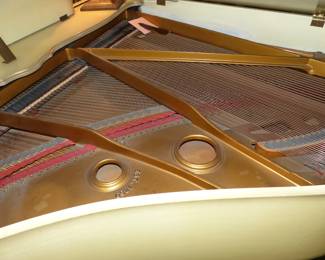 Vintage Krakauer Baby Grand Piano & Stool