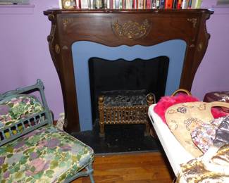 Faux Fireplace Mantel