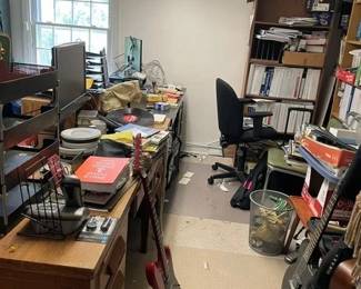 Guitars and Desks