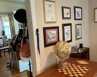 Game Table and Globe