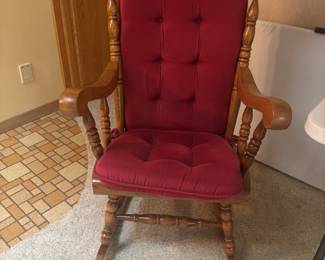 Wooden Rocking Chair