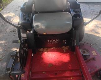 Toro Titan 54 inch Zero Turn Mower, used by homeowner to mow 3 acres. $2,450