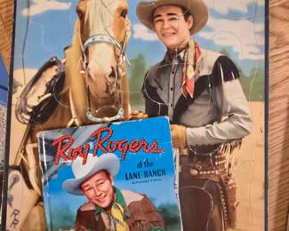 ROY ROGERS BOOK AND PUZZLE