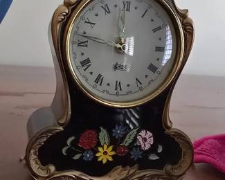 GERMAN MADE MUSICAL ALARM CLOCK, SWISS REUGE