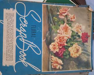 FLORAL SCRAP BOOK