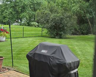 WEBER GRILL WITH COVER