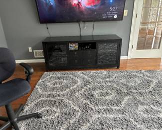 Crate and Barrel console table