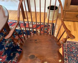 set of eight D R Dimes dining chairs