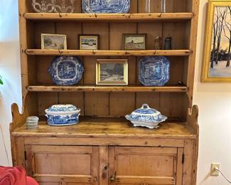 Beautiful Irish / Washed Pine Cupboard