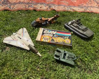 GI Joe Commando Attack, Skystriker XP-14F Combat Jet, Tomahawk Helicopter,