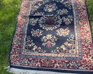 Machine made oriental rug