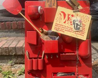 Office supply organizer in the style of Vitra - Uten.silo wall organizer