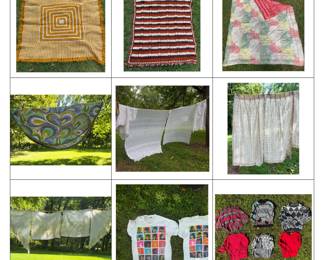 textiles for estate sale posting