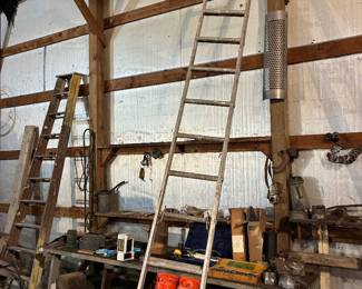 Wooden ladders