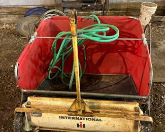 IH yard sweeper