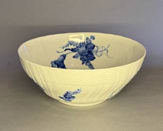 Vintage Royal Copenhagen "Blue Flower Curved" Porcelain Bowl