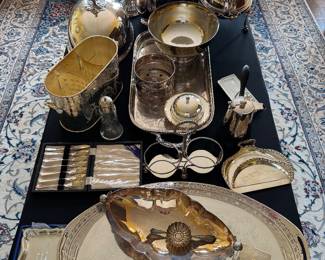 Large Selection of Silver Plate