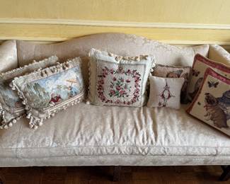 Vintage Needlepoint Pillows 