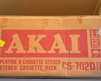 Akai CS-702D II Cassette Deck 