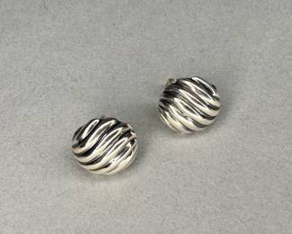 David Yurman Sterling Silver Earrings