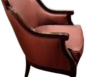 Pair of Charles Pollack Paris '1900' Walnut Armchairs