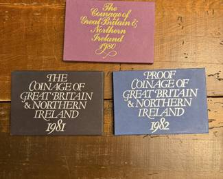 S57 - $50. The Coinage of Great Britain & Northern Ireland. 1980, 81, 82. 