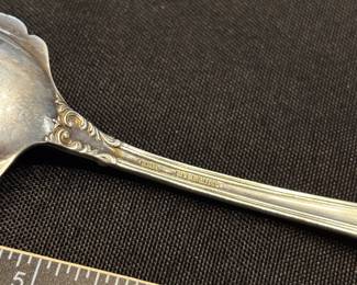 S9 - $55. 30 gram Lunt sterling berry spoon.
