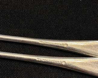 S20 - $75. 32 grams, sterling silver Rogers Bros olive forks.