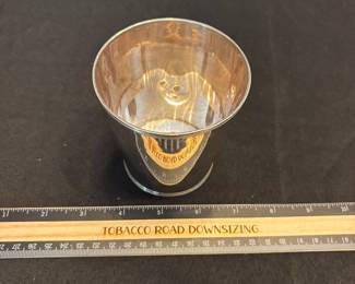 S47 - $160. 102 grams, Sterling Silver Cup. 