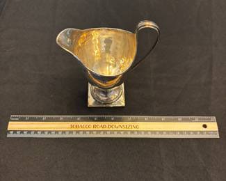 S43 - $245. 134 grams. Sterling silver Creamer. 