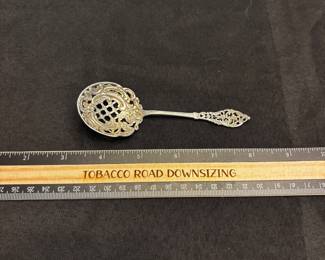 S17 - $55. 18 gram M.W. Galt brothers & CO. sterling silver berry spoon