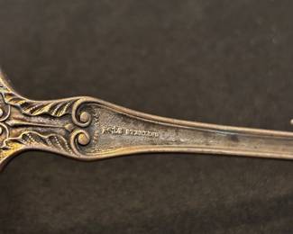 S42 - $325. 200 grams, Sterling Silver Ladle. 