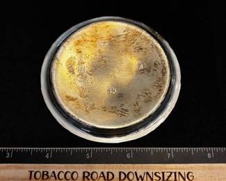 S41 - $95. 56 Grams, Sterling silver coaster.