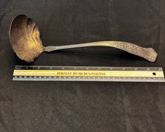 S42 - $325. 200 grams, Sterling Silver Ladle. 