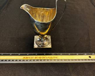 S43 - $245. 134 grams. Sterling silver Creamer. 