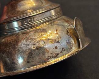 S48 - $225. 92 grams. Sterling Silver Wine Funnel. 