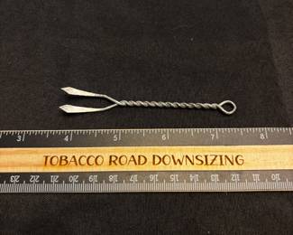 S23 - $20. 4 grams, sterling silver olive fork
