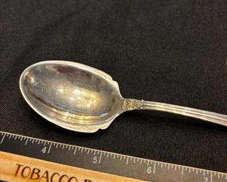 S9 - $55. 30 gram Lunt sterling berry spoon.