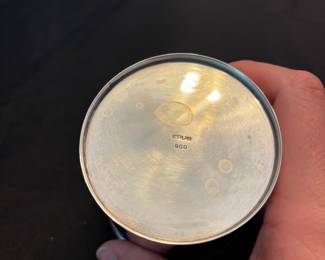 S47 - $160. 102 grams, Sterling Silver Cup. 