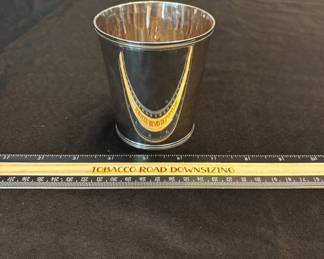 S47 - $160. 102 grams, Sterling Silver Cup. 