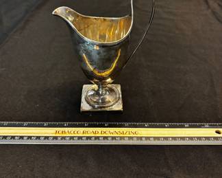 S43 - $245. 134 grams. Sterling silver Creamer. 