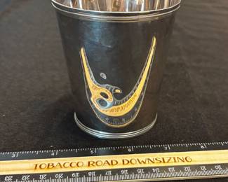 S47 - $160. 102 grams, Sterling Silver Cup. 