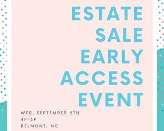 Tickets can be purchased using this link: https://www.pureandsimplecarolinas.com/shop/early-access-event